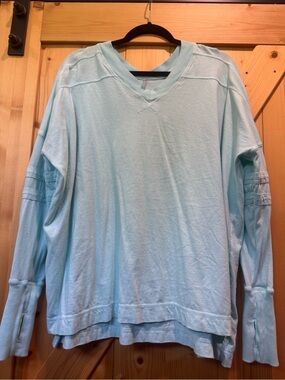 Tommy Hilfiger Light Blue Long Sleeve Tee